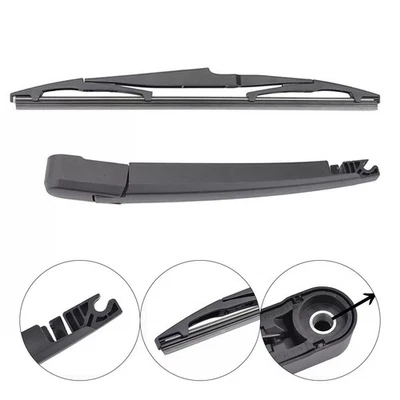 Sleek Black Rear Windscreen Wipers Compatible with For Holden For Cruze - Image 1 of 4