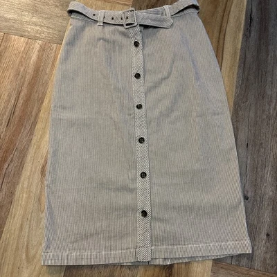 Christopher & Banks Women's Long Striped Skirt Size 6 - Image 1 of 4