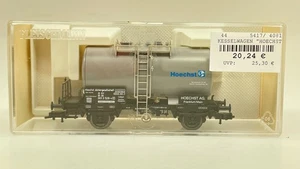 (JH) Fleischmann H0 5417K vagón cisterna Hoechst gris de la DB [analógico, embalaje original] - Imagen 1 de 6