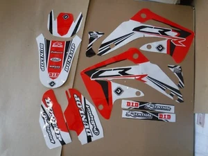 FLU  Designs PTS Team graphics Honda CR85 CR85R CR85RB 2003-2007  - Picture 1 of 2