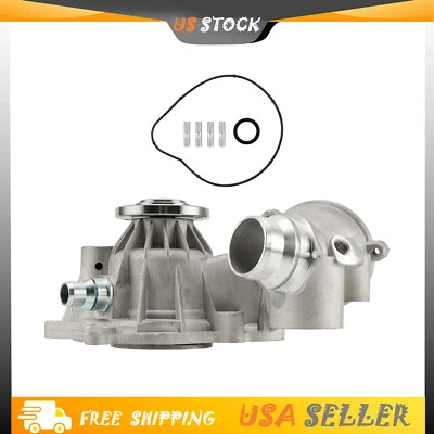 for 2006 2007 2008-2010 BMW 550i 650Ci X5 750Li 4.8L V8 DOHC Engine Water Pump - Image 1 of 4