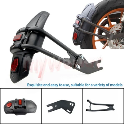 Ajuste para HONDA VTR1000F 1997-2005 guardabarros trasero rueda guardabarros soporte reflector Foto 1 de 4