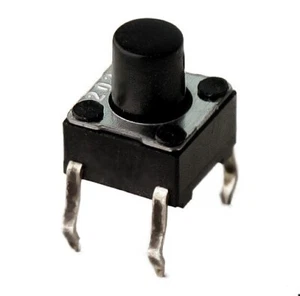 Eingabetaster Kurzhubtaster Taster Schließer 50mA/12V Typ: HDK13, 10St. - Picture 1 of 2