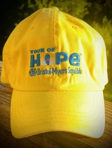 Tour of hope Pro Cycling Trek Ball Cap NEW By Nike Yellow - Picture 1 of 3