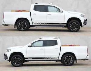 Fits Mercedes Benz X Class Graphics Side Stripes Both Sides Decals AMG - Picture 1 of 2