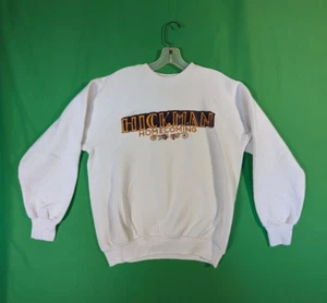 Hickman Highschool Homecoming Fruit Of The Loom Sweater Shirt Mens Large White - Picture 1 of 8