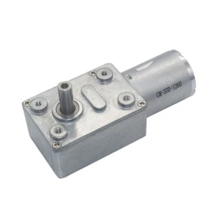 JGY370 6V/12V24V High Torque Reversible Low Speed Worm Gear Motor 2RPM to 375RPM - Picture 1 of 32