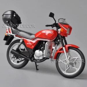 1:12 Scale Diecast Motorcycle Model Toys Suzuki GS 125 Street Bike Replica - Picture 1 of 9