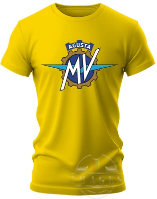 T-SHIRT MV AGUSTA maglietta moto Meccanica Verghera Agusta harley davidson - Bild 1 von 2