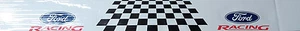 Frontscheibenaufkleber Ford Racing Sonnenblendstreifen Aufkleber 125 x 15 cm - Bild 1 von 2