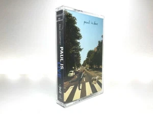 Paul McCartney PAUL IS LIVE Cassette **EX/NEAR MINT** inc. RARE POSTER PULL-OUT - Picture 1 of 12