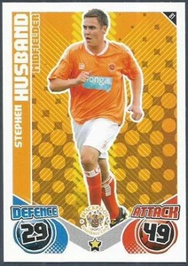 TOPPS MATCH ATTAX 2010-11- #081-BLACKPOOL-STEPHEN HUSBAND - Picture 1 of 1