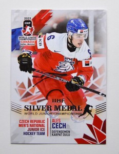 2023 BY Cards IIHF World Junior Championship Czechia #28 Ales Cech