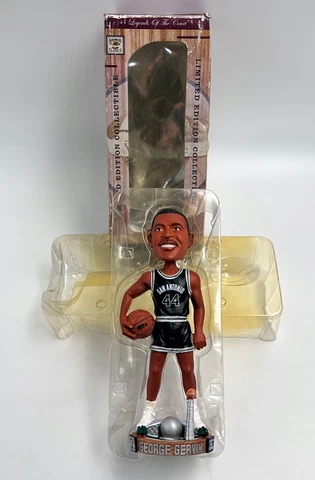 Vintage George Gervin Limited Edition Forever Collectible Legends of the Court Cover