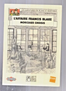 E.P. JACOBS. Livret L'AFFAIRE FRANCIS BLAKE. Morceaux choisis. Fnac 1997. - Imagen 1 de 1