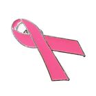 Pink Ribbon Brooch Pins Breast Cancers Awareness Metal Lapel Pins Women Jewerly