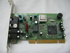 Modem Conexant PCI 56k CTR-21 Pci 3,3Volt V90 bis 56Kbaut Faxserver Fax - Bild 1 von 5