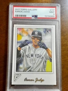 2017 Topps Gallery Aaron Judge Rookie The Rookies PSA 9 MINT Yankees - Picture 1 of 5