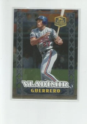 1999 Topps Stars 'N Steel #32 Vladimir Guerrero - Image 1 of 2