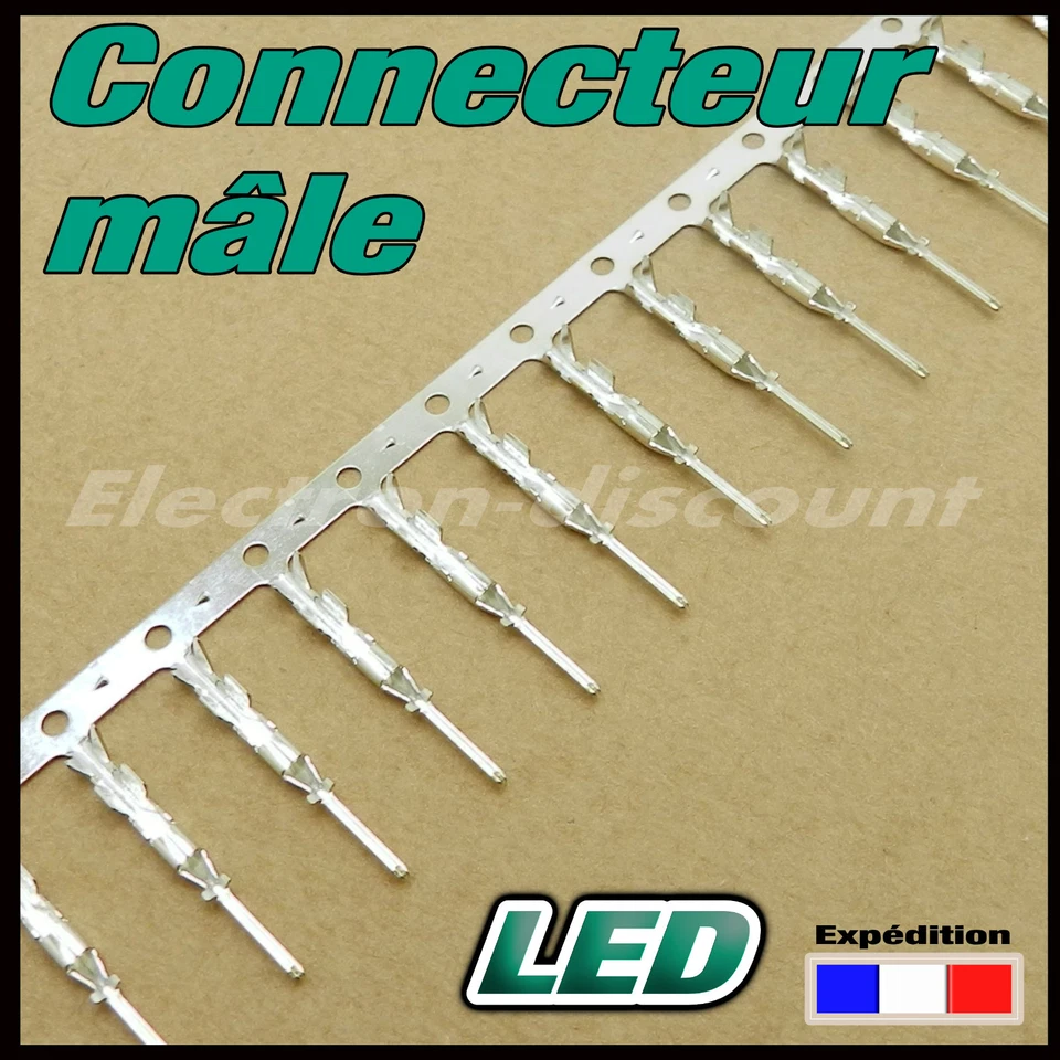 999M# connecteur type Dupont male pour projet arduino à câbler