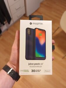 Mophie Battery Case For Apple iPhone X & XS Juice Pack Air Charging Power Bank