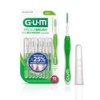 GUM Proxabrush Go-Betweens - Tight - Interdental Brushes - Soft Bristled Dent... - Image 1 of 4