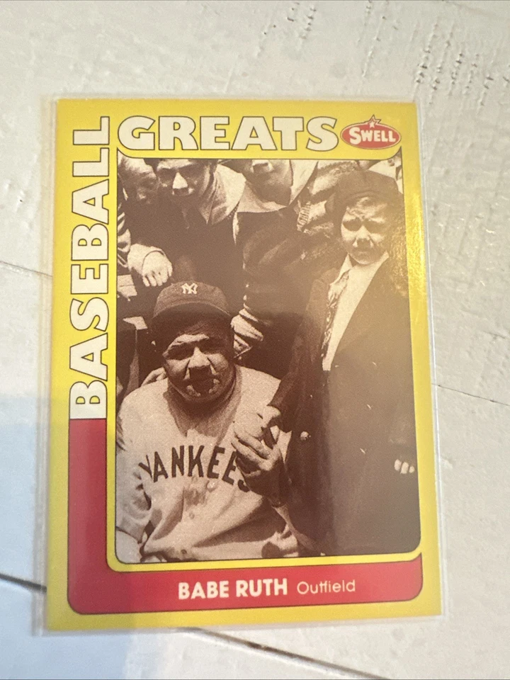 1991 Swell Baseball Greats - Babe Ruth #124 - Image 1 of 3