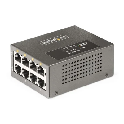 StarTech.com 4-Port Multi-Gigabit PoE++ Injector, 5/2.5G Ethernet (NBASE-T), PoE - Immagine 1 di 4