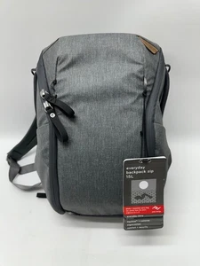 PEAK DESIGN Everyday Backpack Zip 15L Ash Camera Bag Travel Outdoors NWT - Picture 1 of 4