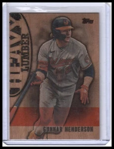 Aggiornamento Topps 2024 #HL-50 Gunnar Henderson legname pesante - Foto 1 di 2