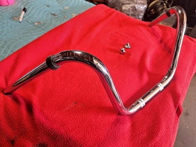 1986 Honda Vt1100c Vt1100 Vt Shadow OEM Handlebars With Bolts Straight - Image 1 of 4