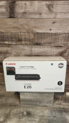 NEW Canon E20 Black Toner Copier Cartridge OEM Genuine SEALED FC200 Series - Image 1 of 3