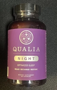 Night®, *LARGER 80 Capsules Qualia - Sealed New - Picture 1 of 2