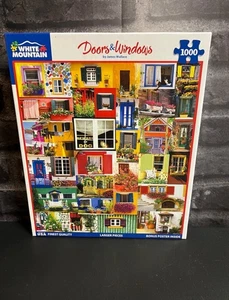 Doors & Windows White Mountain 1000 Piece Puzzle - Picture 1 of 2