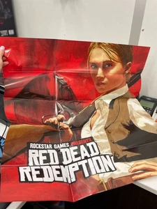 Mapa/Póster Red Dead Redemption solo Original Doble Cara SIN JUEGO - Imagen 1 de 3