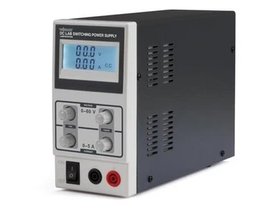 Velleman DC-LABORNETZGERÄT 0-60 VDC / 0-5 A MAX. MIT LCD-DISPLAY - SCHALTNETZ... - Bild 1 von 2