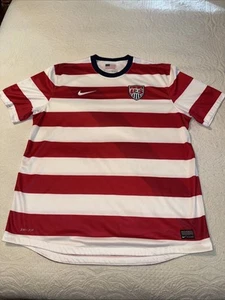 RARA Maglia Nike USMNT 2012 Waldo Uomo XL Calcio Extra Large Stati Uniti - Foto 1 di 10
