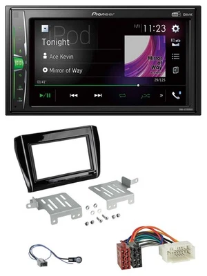 Pioneer 2DIN MP3 DAB USB Bluetooth Autoradio für Suzuki Swift ab 17 schwarz glän - Bild 1 von 4