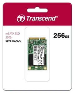 Transcend MSA230S 256 GB SATA III 6 Gb/s mSATA Internal Solid State Drive (SSD) - Photo 1/7