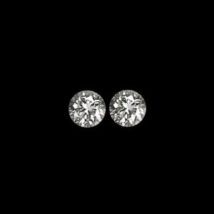 0.03Ct VS [2Pcs Pair] Best Brilliant Round (Diamond Cut) 1.4 MM White Diamond - Picture 1 of 5
