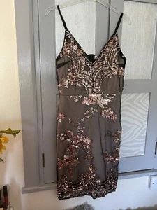 New Parisian Sequin Dress Occasion Wear Size 8 - Picture 1 of 5
