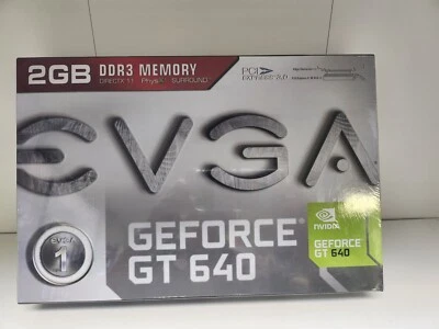 EVGA GeForce GT 640 2GB DDR3 MEMORY Dual DVI_mHDMI_Graphics Cards 02G-P4-2643-K - Image 1 of 4