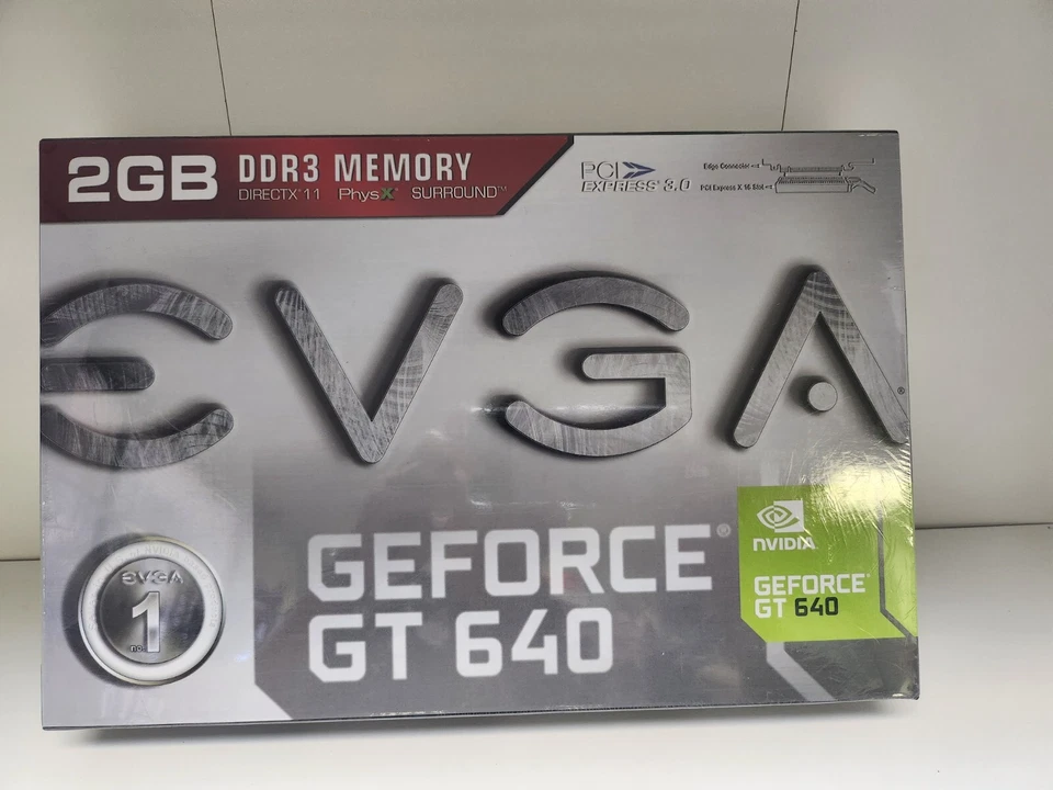 EVGA GeForce GT 640 2GB DDR3 MEMORY Dual DVI_mHDMI_Graphics Cards 02G-P4-2643-K - Image 1 of 4