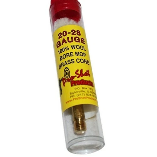 Pro-Shot MP20 20/28 Gauge Shotgun Cotton Cleaning Wool Bore Mop #1547 - Image 1 of 1