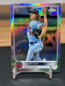 2022-23 Topps cromo Joe Ryan refractor novato RC - rasguño - Imagen 1 de 3