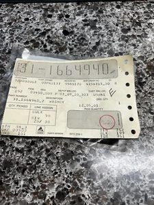 31-1664940 SPACER/WASHER FOR CYLINDER GEAR BOX ON WHITE 7600 COMBINE - Picture 1 of 2