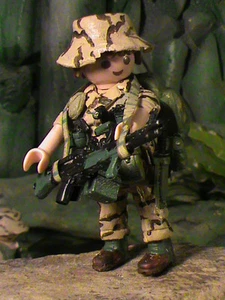 PLAYMOBIL CUSTOM US RANGER (ARVN) (VIETNAM-1967) REF-0085 BIS - Imagen 1 de 12