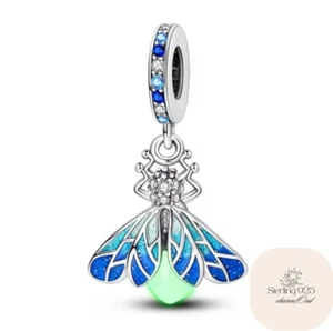 🐝Charm Liebe & Bee Glühwürmchen – 925 Silber Anhänger für Pandora Armband - Bild 1 von 3
