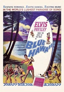 Letrero de metal Elvis Presley azul Hawaii 290 mm x 200 mm (nm)   - Imagen 1 de 1