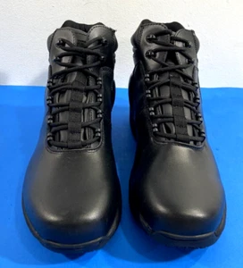 NEW 13 M GRABBERS MEN SLIP RESISTANT SOFT TOE WORK BOOTS BLACK G1240 - Picture 1 of 5